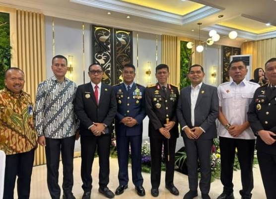  Bupati Taput Hadiri Hut Bhayangkara Ke-79 di Polda Sumut