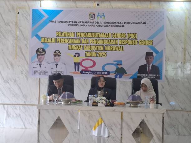  Wabup Morowali Resmi Buka Pelatihan Pengarusutamaan Gender Tahun 2025