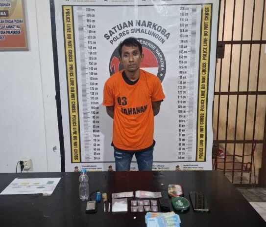  Sat Narkoba Polres Simalungun Ungkap 24 Kasus dalam Operasi Antik Toba 2025, Puluhan Tersangka Diamankan