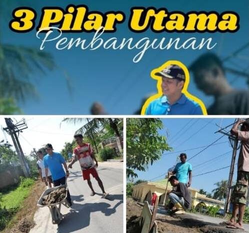  Wabup Adlin Tambunan Ajak Masyarakat Percepat Pembangunan Lewat Gotong Royong