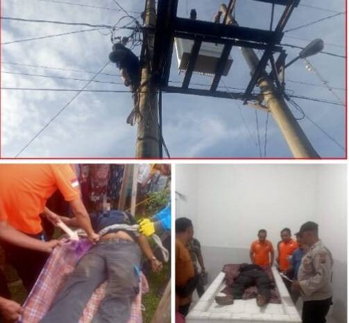  Polsek Firdaus Polres Sergai Gerak Cepat Tangani Korban Tersetrum Arus Listrik Tegangan Tinggi
