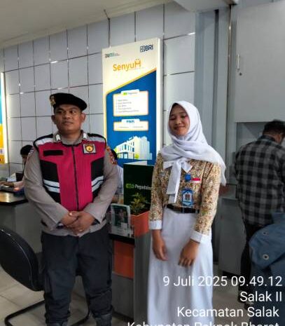  Laksanakan Patroli Rutin, Samapta Polres Pakpak Bharat Berbaur Dengan Masyarakat dan Beri Imbauan Kamtibmas