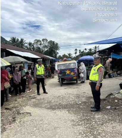  Pasar Rakyat/Onan Sibande Jadi Agenda Kegiatan Rutin Yang Di Tingkatkan Polres Pakpak Bharat