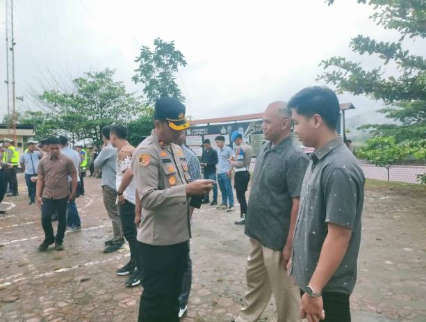  Dukung Ops Patuh Toba 2025, Wakapolres Pakpak Bharat Pimpin Gaktiplin Personil