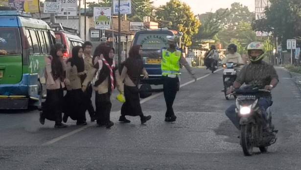  Satlantas Polres Batubara Berkomitmen Untuk Menekan Angka Pelanggaran dan Kecelakaan Lalulintas