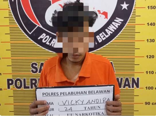  Hendak Jual Sabu, Vicky Ditangkap di Medan Marelan