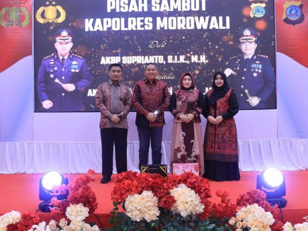  Acara Pisah Sambut Digelar, AKBP Zulkarnain Resmi Jabat Kapolres Morowali
