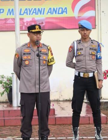  Kapolres Pakpak Bharat: Ops Patuh Toba 2025 Mari Kita Dukung Personil Jangan Lakukan Pelanggaran