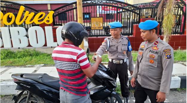  H+9 Operasi Patuh Toba 2025, Tilang Pelanggar Kasat Mata