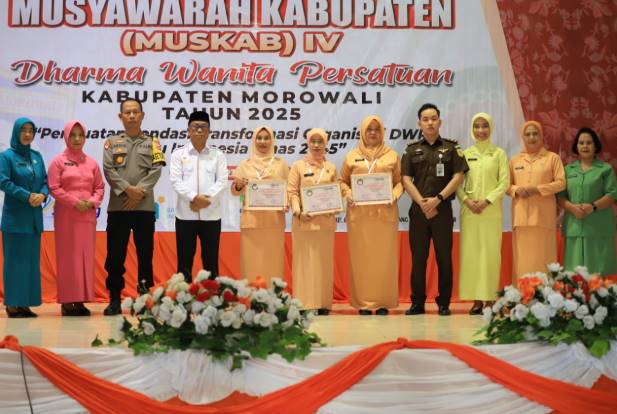  Muskab IV DWP Morowali, Ketua DWP Fawakihah Yusman Tegaskan Komitmen Dukung Transformasi Menuju Indonesia 2045