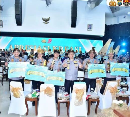  Polres Nias Raih Juara 2 Nasional Lomba Pelayanan Polri 110