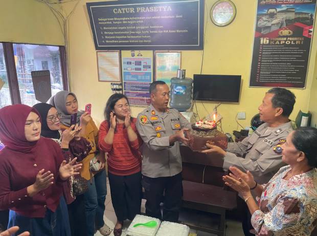  Kapolsek Sukaramai: Pensiun Tidak Menghalangi Silaturahmi Kita