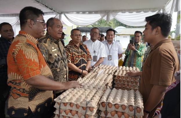  Peringati Hari Bhakti Adhyaksa Ke-80, Kejari, Bulog dan Pemkab Asahan Gelar Pasar Murah