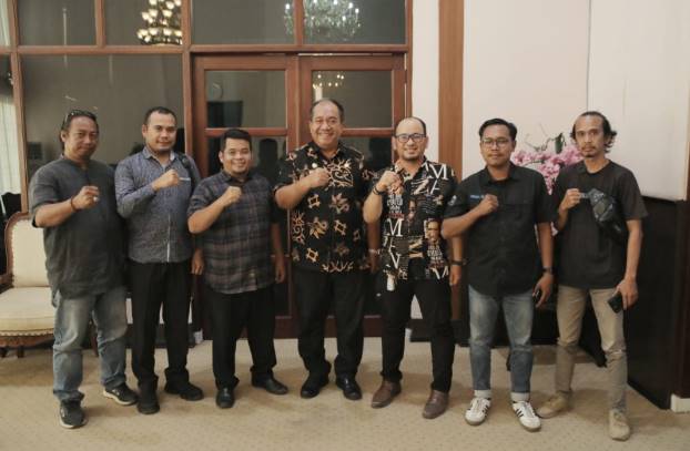  Bupati Terima Audiensi Lembaga DemokraSI Kabupaten Asahan