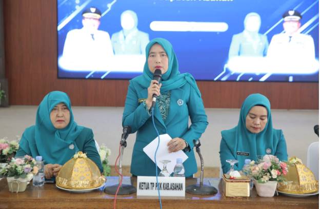  Rakornis TP. PKK Kabupaten Asahan Bulan Juli 2025