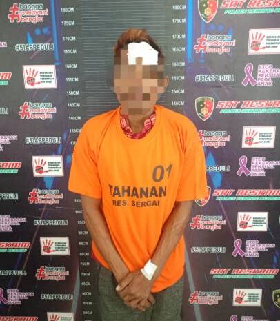  Kapolres Sergai Tegas Tangani Hukum Kriminal, Pelaku Pemerkosaan Lansia Diamankan Sat Reskrim Polres Sergai