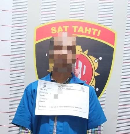  Pengedar Ganja Ditangkap Polres Toba di Warung Tuak