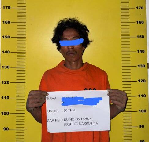  Dua Pengedar Sabu Ditangkap Polres Labusel, Barang Bukti 5,55 Gram