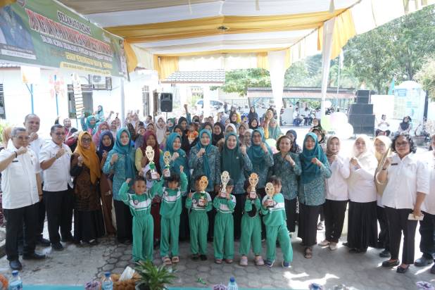 Pemkab Asahan Gelar Sosialisasi Pengolahan dan Penyajian Makanan Serba Ikan (GEMARIKAN) di Desa Rawang Pasar IV