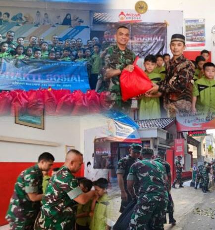  Siswa Diklapaif Gelar Bhakti Sosial