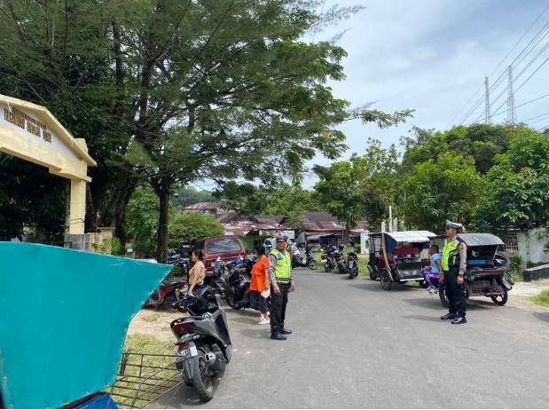  Patroli Pantau Arus Lalin Dalam Rangka Gerakan Pangan Murah, Sat Lantas Polres Sibolga Jaga Kamtibmas