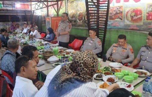  Pererat Kemitraan, Polres Labuhanbatu Gelar Silaturrahmi dengan Insan Pers