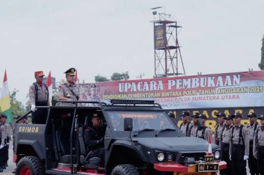  Kapolda Sumut Pimpin Pembukaan Pendidikan Bintara, Lahirkan Polisi Masa Depan Berintegritas