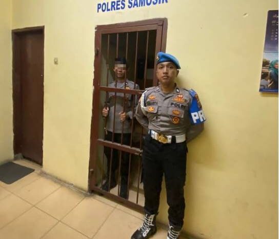  Viral di TikTok, Oknum Polisi di Samosir Langgar Etika! Polres Turun Tangan dan Beri Sanksi Tegas