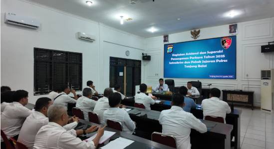  Sat Reskrim Polres Tanjung Balai Gelar Asistensi dan Supervisi Penanganan Perkara 2025