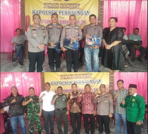 Polsek Perbaungan Gelar Acara Temu Pisah Sambut Internal Kapolsek Baru