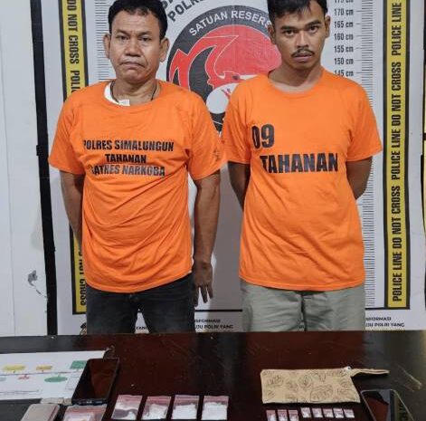  Polres Simalungun Sita 51,75 Gram Sabu, Bongkar Jaringan Lintas Kota