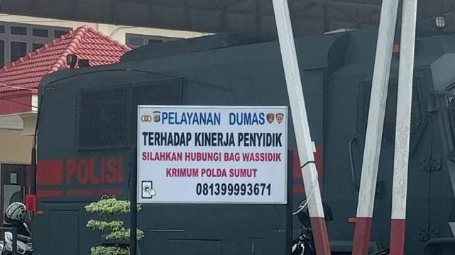  Polda Sumut Tampilkan Nomor Telepon Dumas Kinerja Penyidik