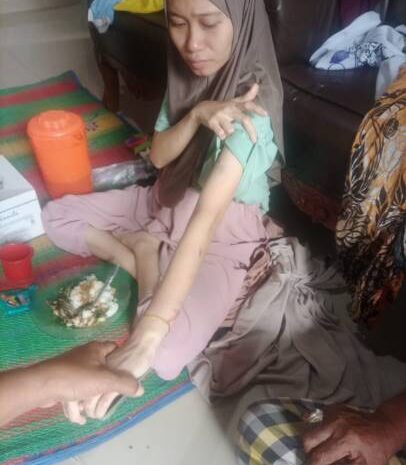  Angin Puting Beliung Rusak Sejumlah Rumah di Tanjung Beringin, Ibu Hamil Alami Luka