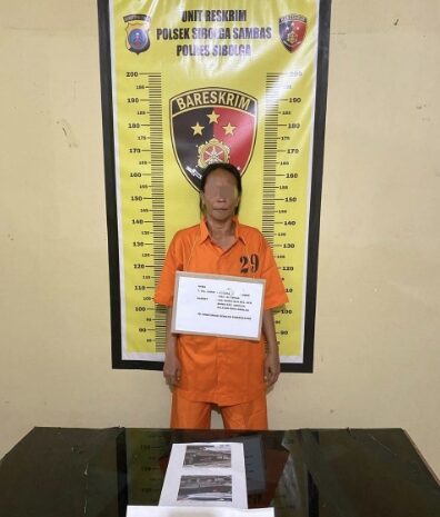  Polsek Sibolga Sambas Ungkap Pencurian Pagar Besi, Satu Orang Diamankan