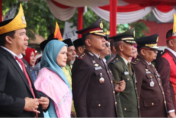  Polres Sergai Gelar Upacara Peringatan Hut RI Ke-80 Dengan Khidmat