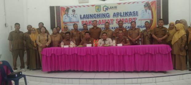  Launching Aplikasi “Pak Camat Smart” Untuk Tingkatkan Pelayanan Publik