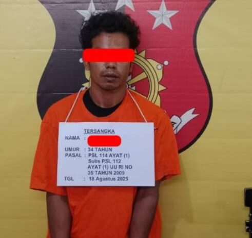  Pria Inisial AT Miliki Sabu Diciduk Polsek Kualuh Hilir