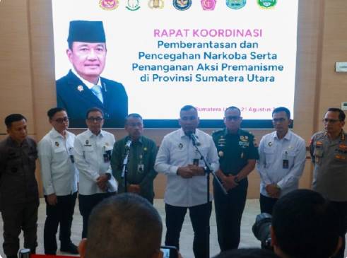  Rakor Pemberantasan Narkotika dan Premanisme, Menko Polkam Apresiasi Polda Sumut Berantas Narkoba