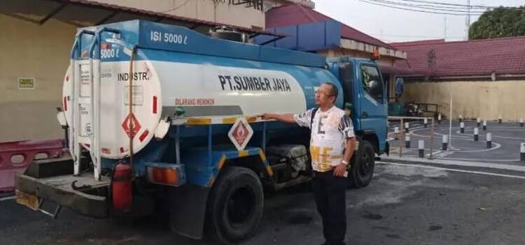  Truk Tangki Bermuatan BBM Solar Diduga Ilegal Kembali Diamankan di Tanjungbalai