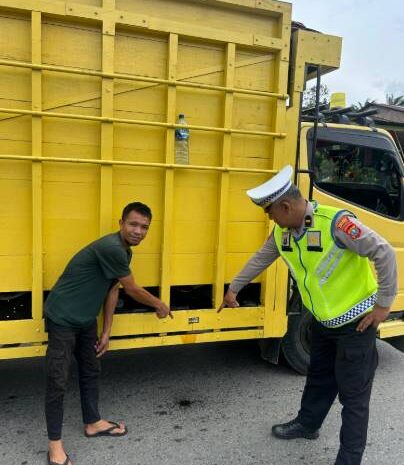  Ini Yang Di Lakukan Sat Lantas Polres Pakpak Bharat Agar Masyarakat Tidak Mengalami Laka Lantas di Jalan