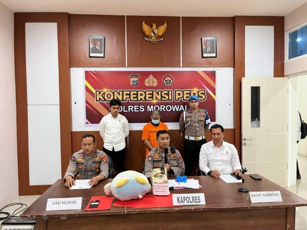  Polres Morowali Ungkap Kasus Narkotika, Amankan Sabu Seberat 1 Kg Lebih di Bahodopi