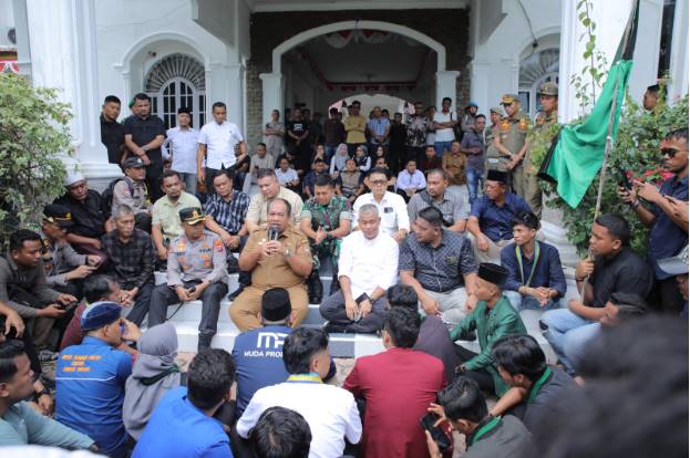  Bupati Asahan dan Forkopimda Komitmen Jaga Ruang Demokrasi