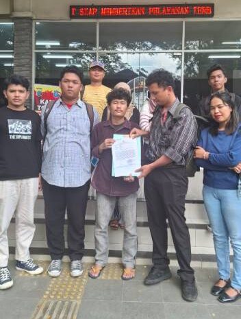  LBH Medan Dampingi Korban Penganiayaan Oknum Polri Buat LP Ke Polda