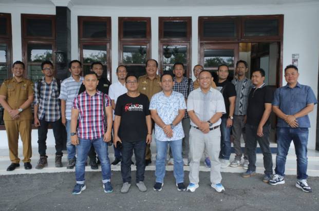  Bupati Terima Audensi PWI Kabupaten Asahan