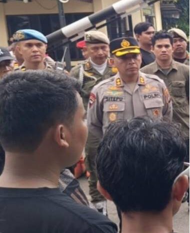  Kapolres Sergai Apresiasi Aksi Damai, Tegaskan Siap Tindak Tegas Oknum Nakal