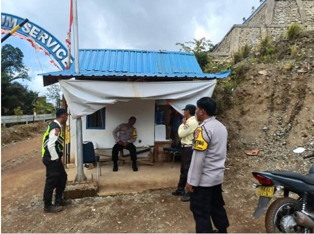  Jaga Kondusifitas Desa Torete Kec. Bungku Pesisir, Polsek Bungku Selatan Ajak PT TAS Luruskan Isu Lahan Mangrove