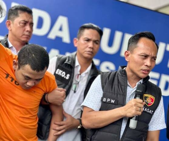  Polrestabes Medan Tangkap Residivis Curanmor “Erik Katung”