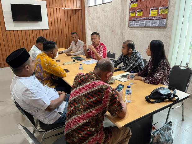  Audiensi KPU Batubara Dengan Polres Batubara, Persiapan Pemutakhiran Data Pemilih Yang Akurat