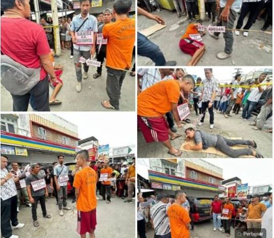  Polsek Sunggal Ungkap Kasus Pembunuhan Berencana Pekerja Panglong