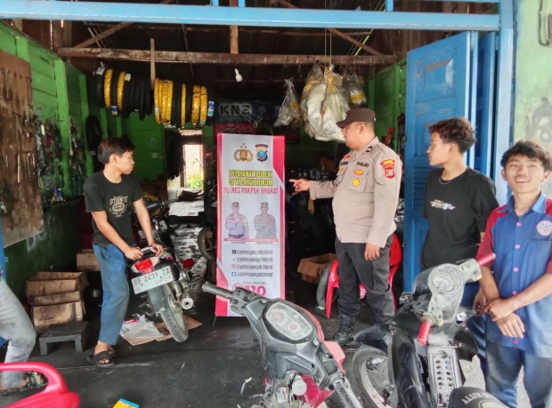  Sat Binmas Polres Pakpak Bharat Ajak Masyarakat Manfaatkan Layanan Call Center 110